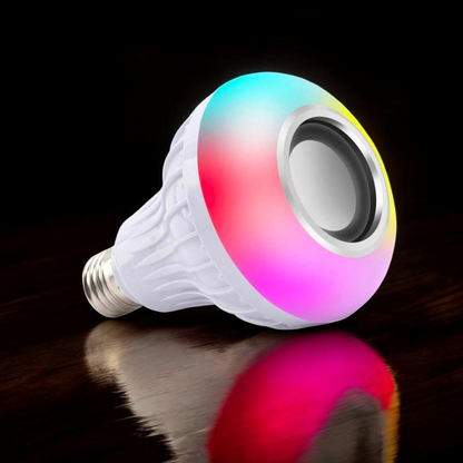 Ultra Żarówka™ – Inteligentne Światło RGB z Głośnikiem Bluetooth i Pilotem