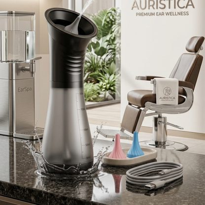 AQUAEAR PRO™ – INTELIGENTNY SYSTEM CZYSZCZENIA USZU DLA MAKSYMALNEGO KOMFORTU I ŚWIEŻOŚCI